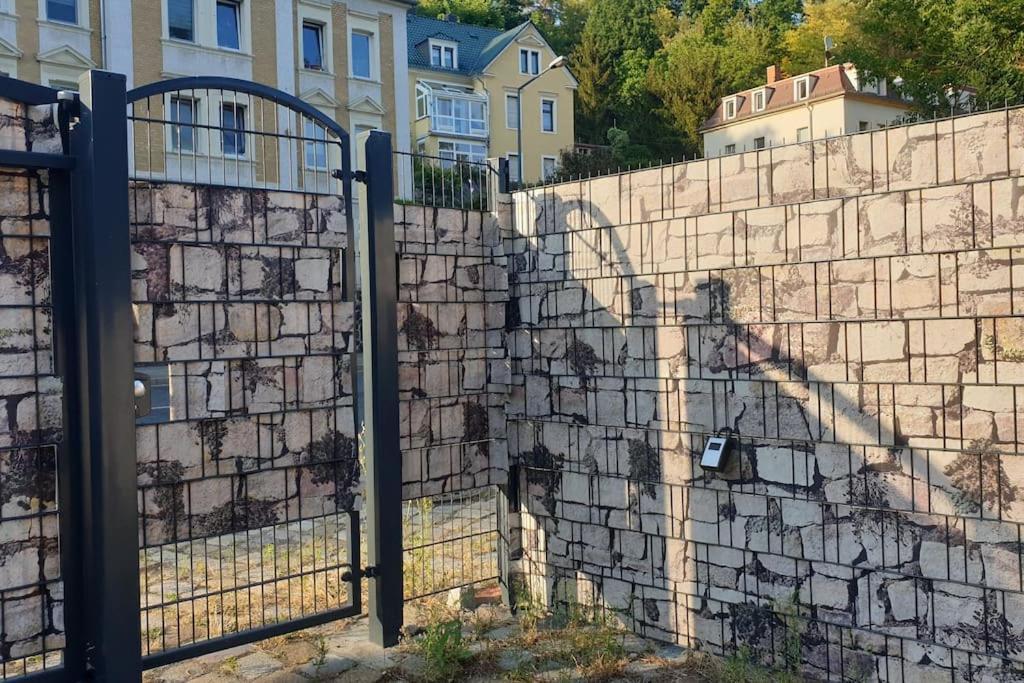 Idyllische Ferienwohnung In Zentrumsnaehe Dresda Esterno foto