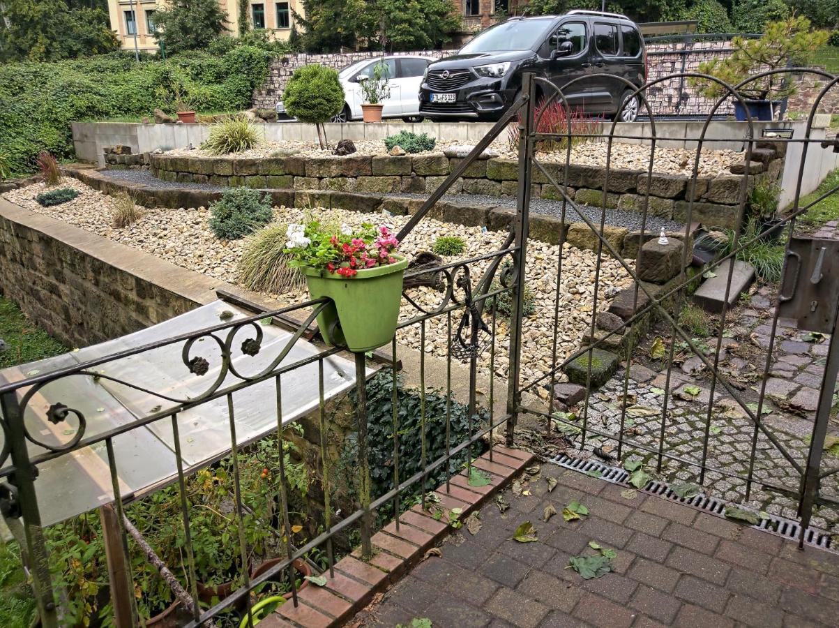 Idyllische Ferienwohnung In Zentrumsnaehe Dresda Esterno foto